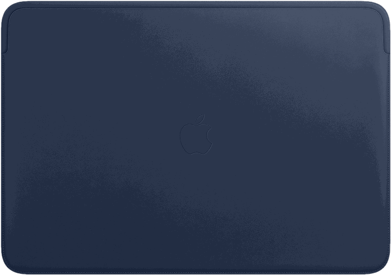 Кожаный чехол для MacBook Pro 16 дюймов, тёмно-синий цвет